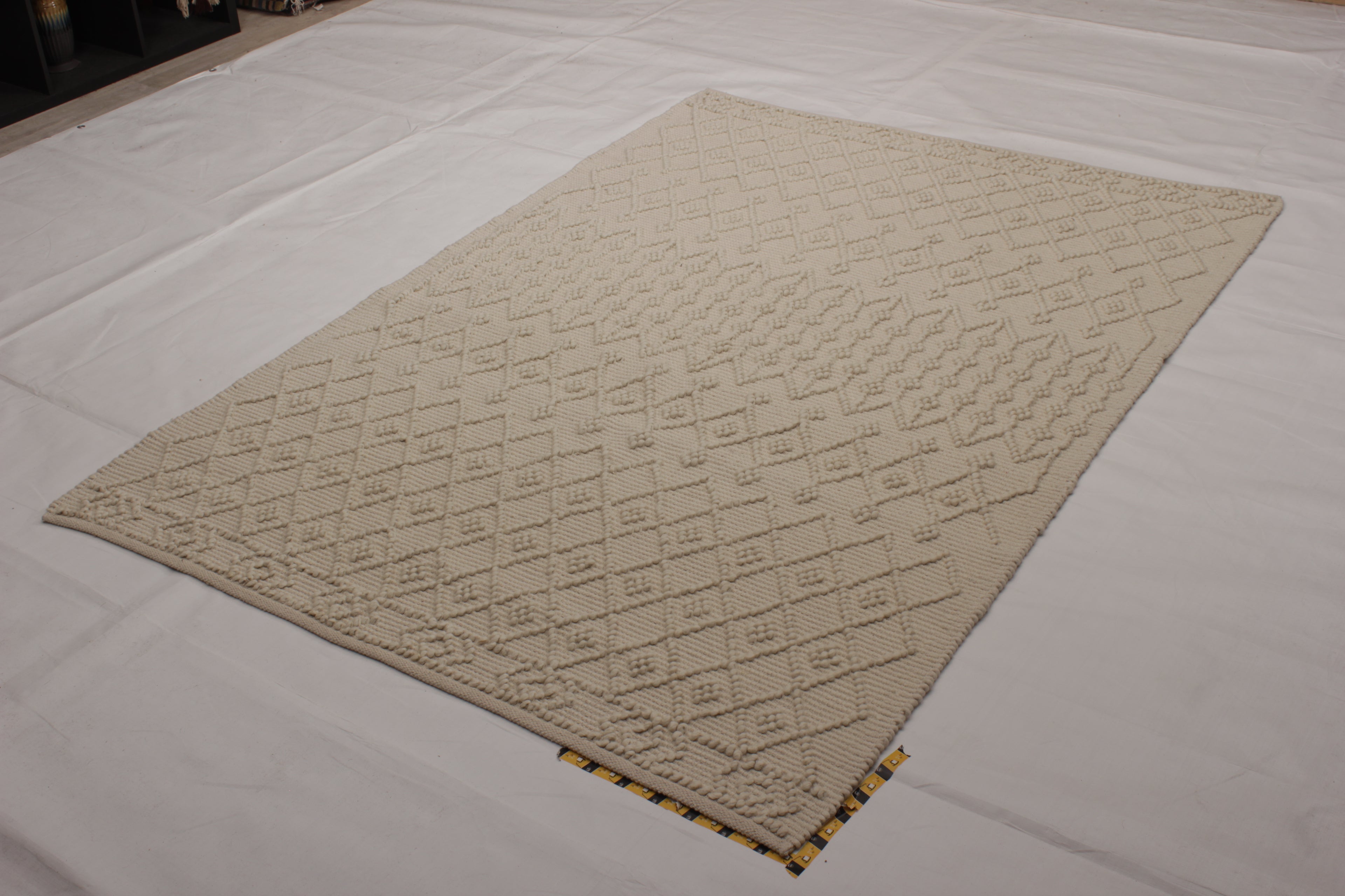 Webteppich Wolle-136