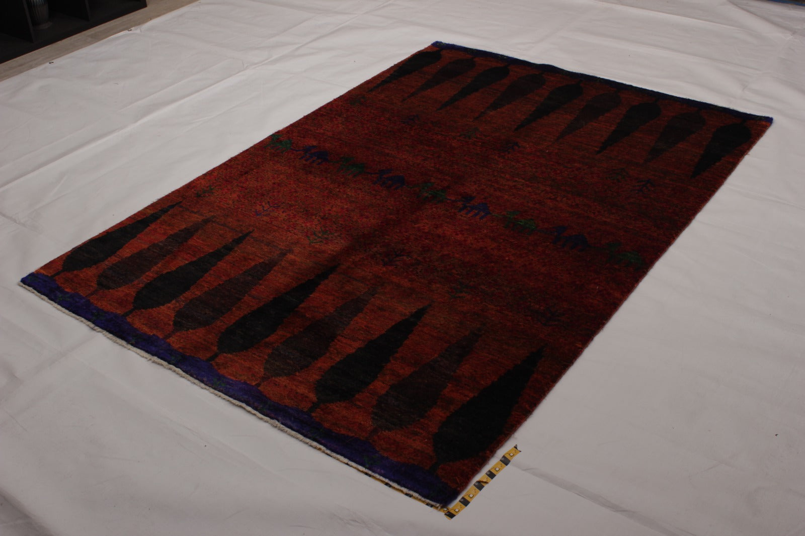 Tibetan Modern Seide Orange N-1794-SK